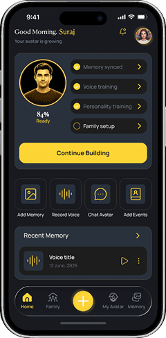 AI Voice & Memory App