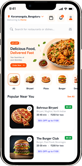 Food order app