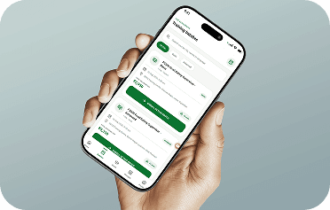 Receipt Generation & Print Hand Mockup