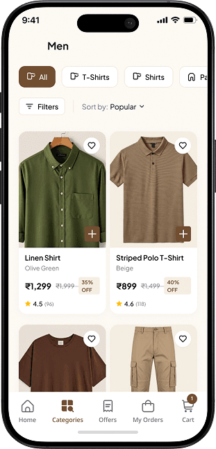Fashion Storefront & Trending Collections