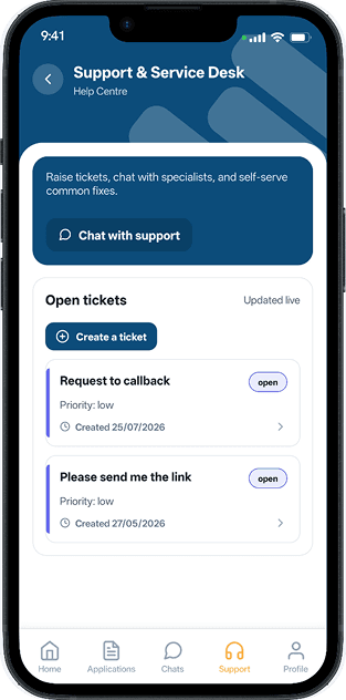 Transaction History & Statement Screen