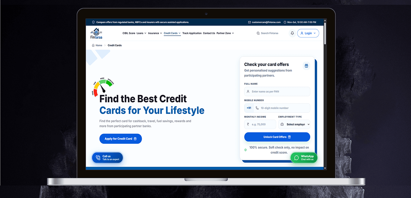 Credit Card Comparison & Pre-Approved Card Portal