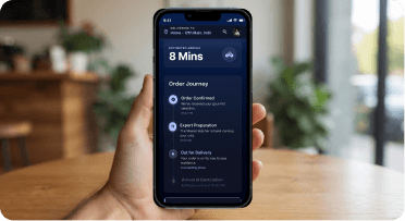 Fresh Delivery Mobile Mockup