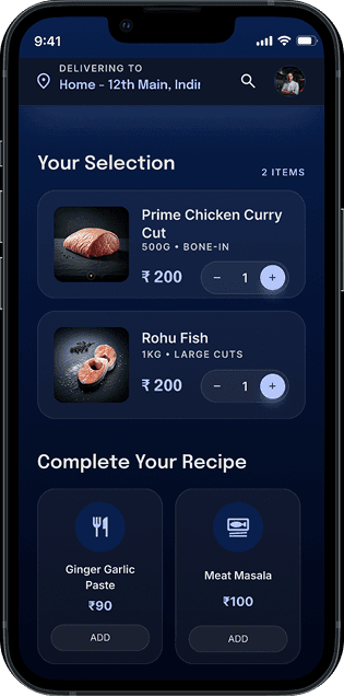 Checkout & Real-Time Tracking